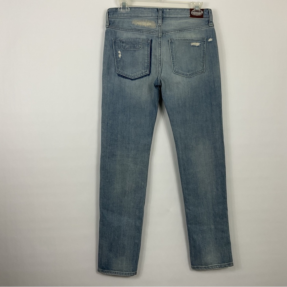 Holding Horses Patchwork Distressed Boyfriend Jea… - image 3